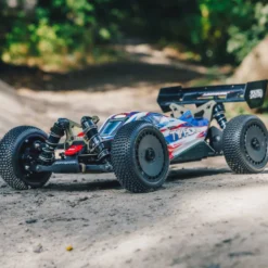 Arrma Typhon TLR Tuned 6S 4WD BLX 1:8 Buggy RTR Rot/Blau