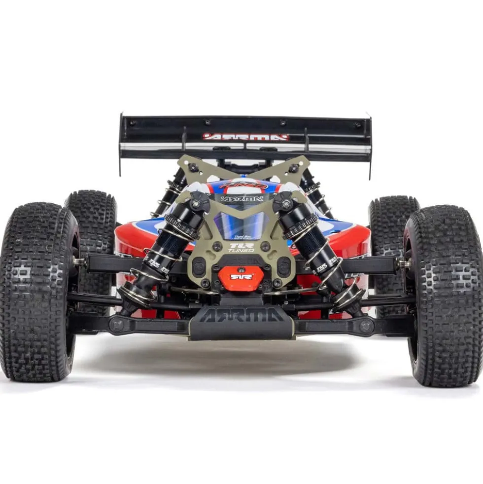 Arrma Typhon TLR Tuned 6S 4WD BLX 1:8 Buggy RTR Rot/Blau