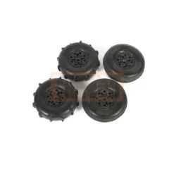 Axial AXI41000 Komplettrad-Satz ST28 Razor/Paddle (4) Yeti Jr.
