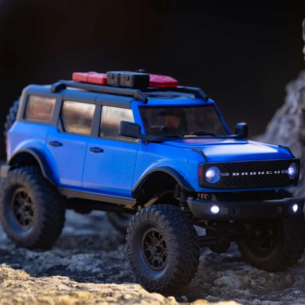 Axial Ford Bronco 2021 4WD Truck RTR SCX24 Blau