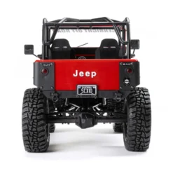 Axial Jeep CJ-7 4X4 SCX10 III 1:10 RTR Brushed Rock Crawler Red
