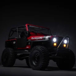 Axial Jeep CJ-7 4X4 SCX10 III 1:10 RTR Brushed Rock Crawler Red
