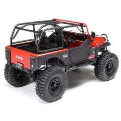 Axial Jeep CJ-7 4X4 SCX10 III 1:10 RTR Brushed Rock Crawler Red