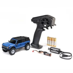 Axial SCX30 Ford Bronco 4X4 RTR Brushed Rock Crawler blau 1:30