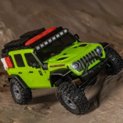 Axial SCX30 Jeep Wrangler JLU 4X4 RTR Brushed Rock Crawler 1:30 RTR Grün