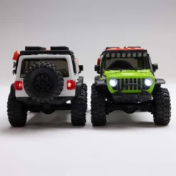 Axial SCX30 Jeep Wrangler JLU 4X4 RTR Brushed Rock Crawler 1:30 RTR Weiss