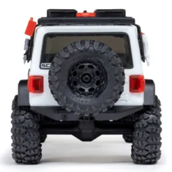 Axial SCX30 Jeep Wrangler JLU 4X4 RTR Brushed Rock Crawler 1:30 RTR Weiss