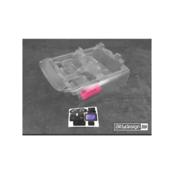 Bittydesign Interieur / Cockpit (unlackiert) für T400 Karosserie 1:10 Rock Crawler