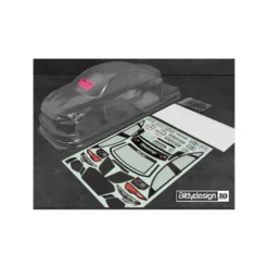 Bittydesign Karosserie A3-M M-Chassis WB: 210-225mm (unlackiert)