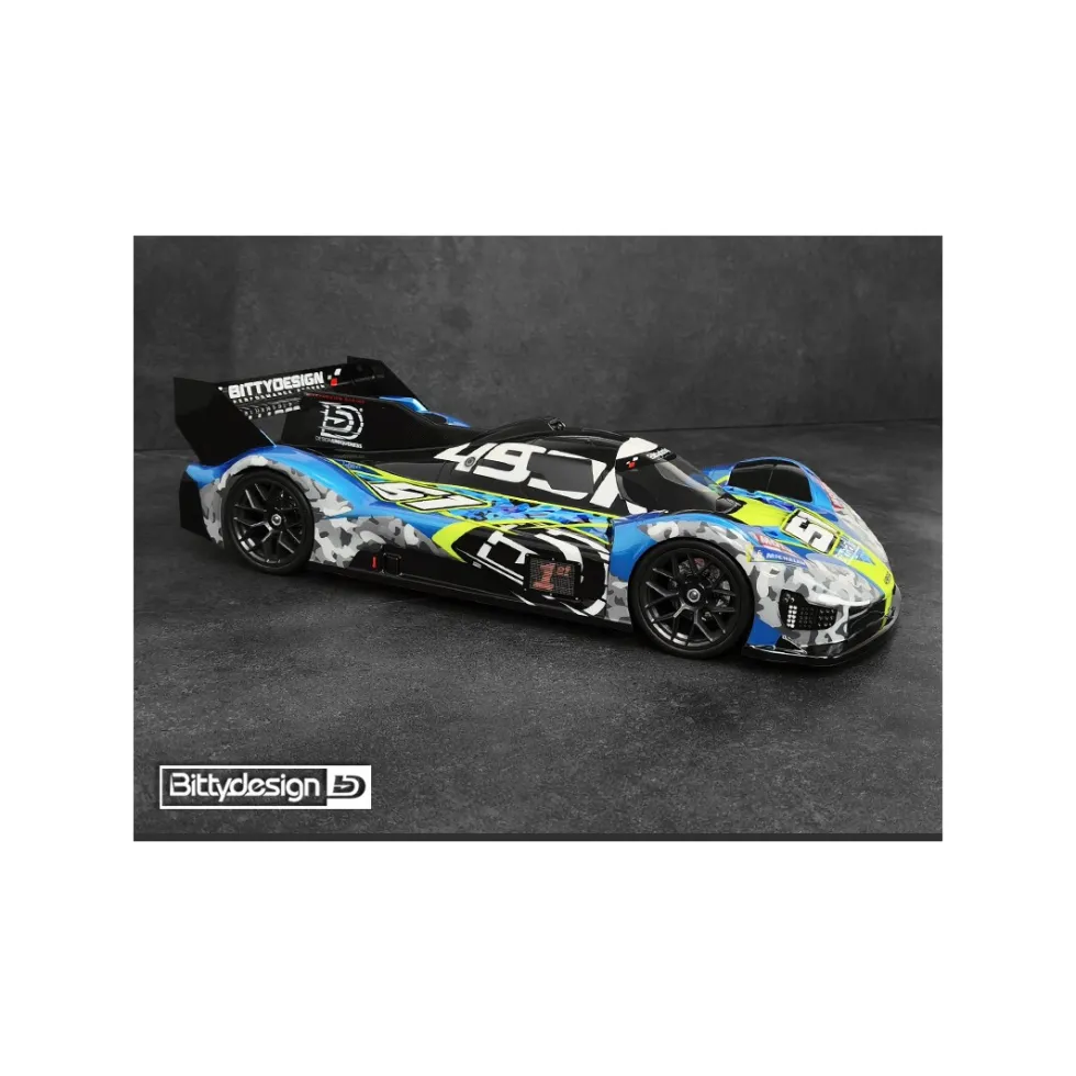 Bittydesign Karosserie 499R LMH 190mm 1:10 unlackiert