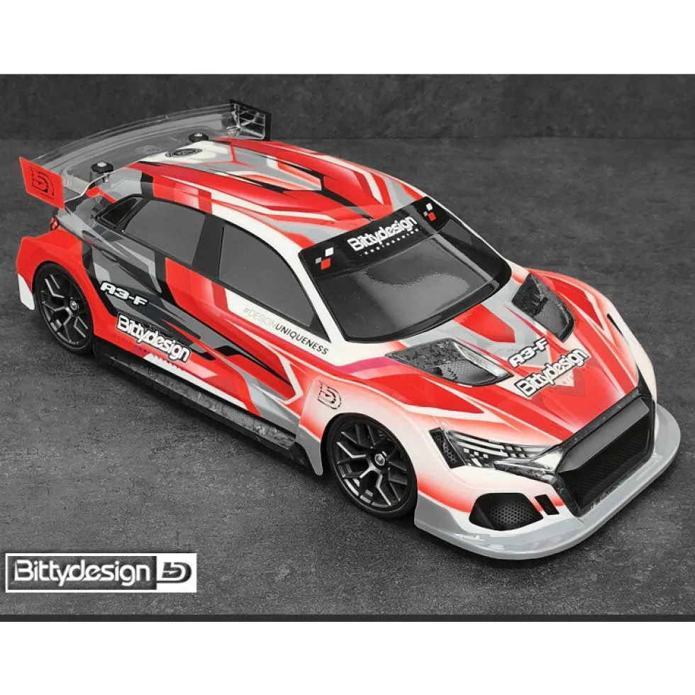 Bittydesign Karosserie-Satz A3-F 1:10 FWD 190mm - Lightweight - 0.7mm - unlackiert