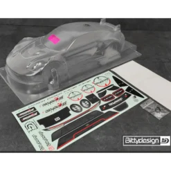 BittyDesign Karosserie-Satz P-GT3R GT 190mm 1:10 (unlackiert)