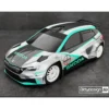 Bittydesign Karosserie-Satz SKODA Fabia RS Rally2 190mm (unlackiert/Hart 1,2mm) 1:10