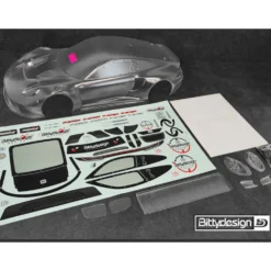 Bittydesign Karosserie-Satz P-G3TR 1:7 (unlackiert) für Arrma Infraction/Limitless