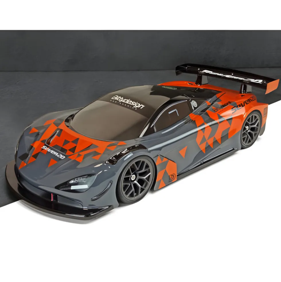 Bittydesign Karosserie Seven20 GT 190mm 1:10 unlackiert