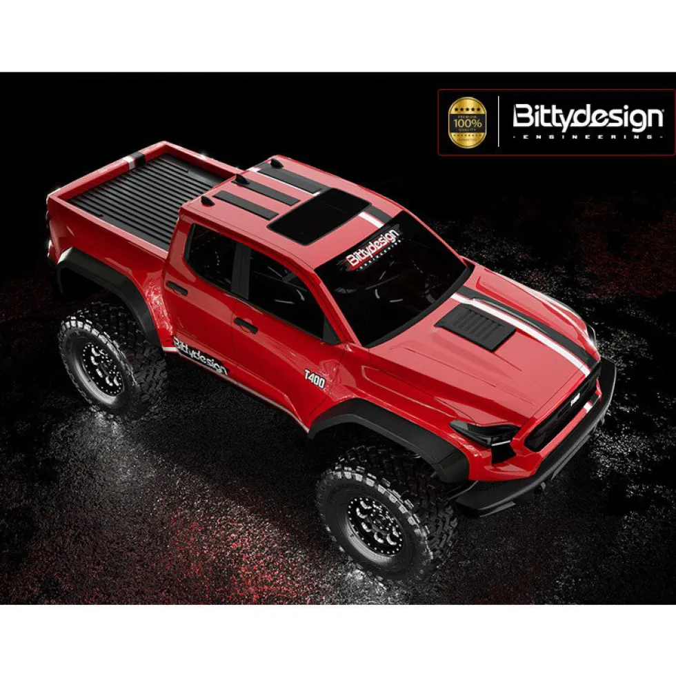Bittydesign Karosserie T-400 1:18 Pre-cut (unlackiert) für Traxxas TRX-4M