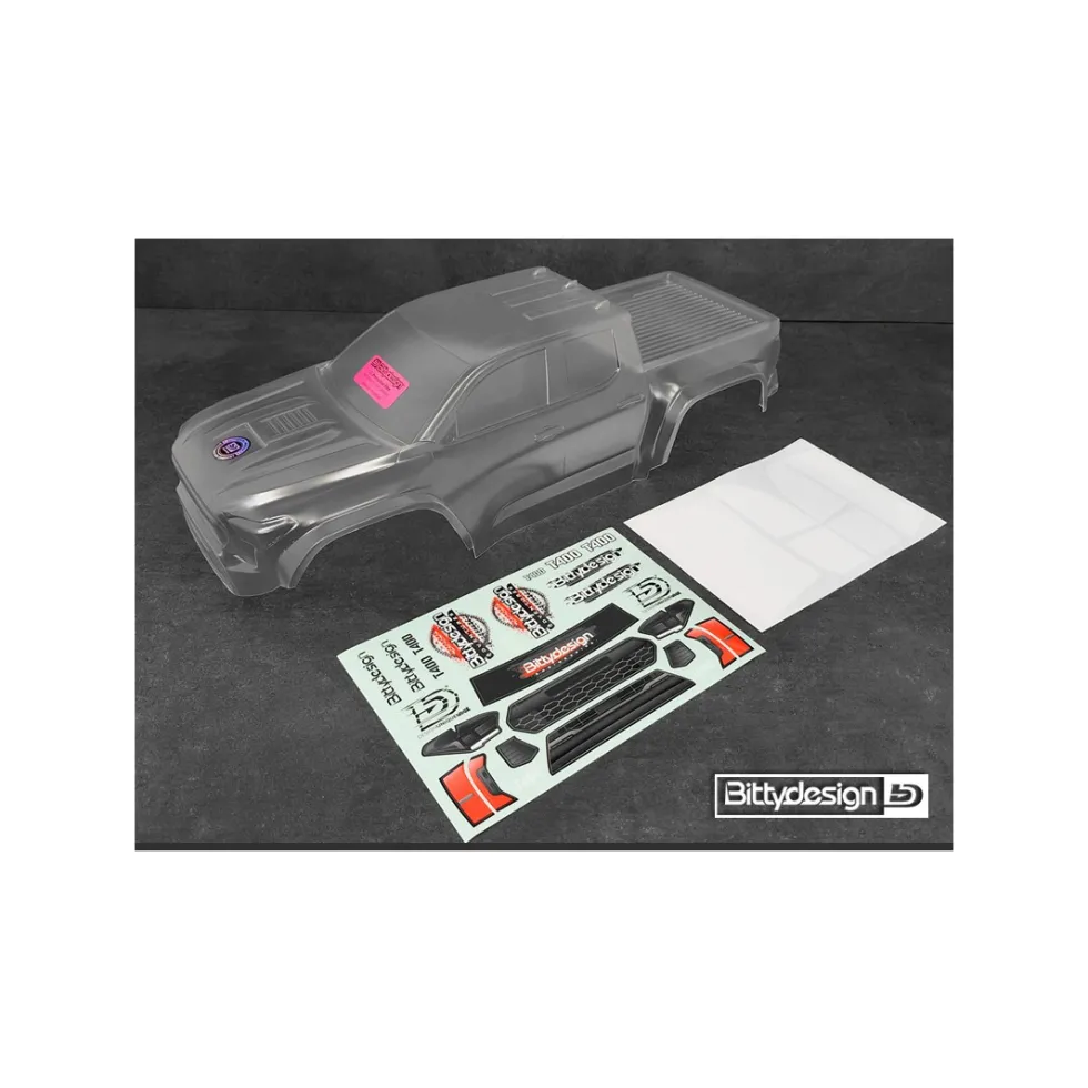Bittydesign Karosserie T400 Rock Crawler WB: 313mm 1:10 (unlackiert)