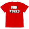 Blockhead Motors T-Shirt BHM Works / rot (XL)