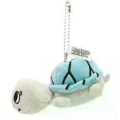 Blockhead Motors Turtle stuffed Keychain