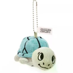 Blockhead Motors Turtle stuffed Keychain