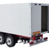 Carson 500907792 3-Achs Kofferauflieger Ver.III weiß 1:14 Bausatz