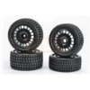 Carson 500900134 All-Terrain 2WD Reifen-Set (4) Kompletträder