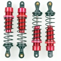 Carson 500405714 Alu Öldruck-Stoßdämpfer rot 95mm (4)