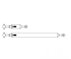 Carson 500907637 Antriebswellen-Set (2) Kipper 1:14