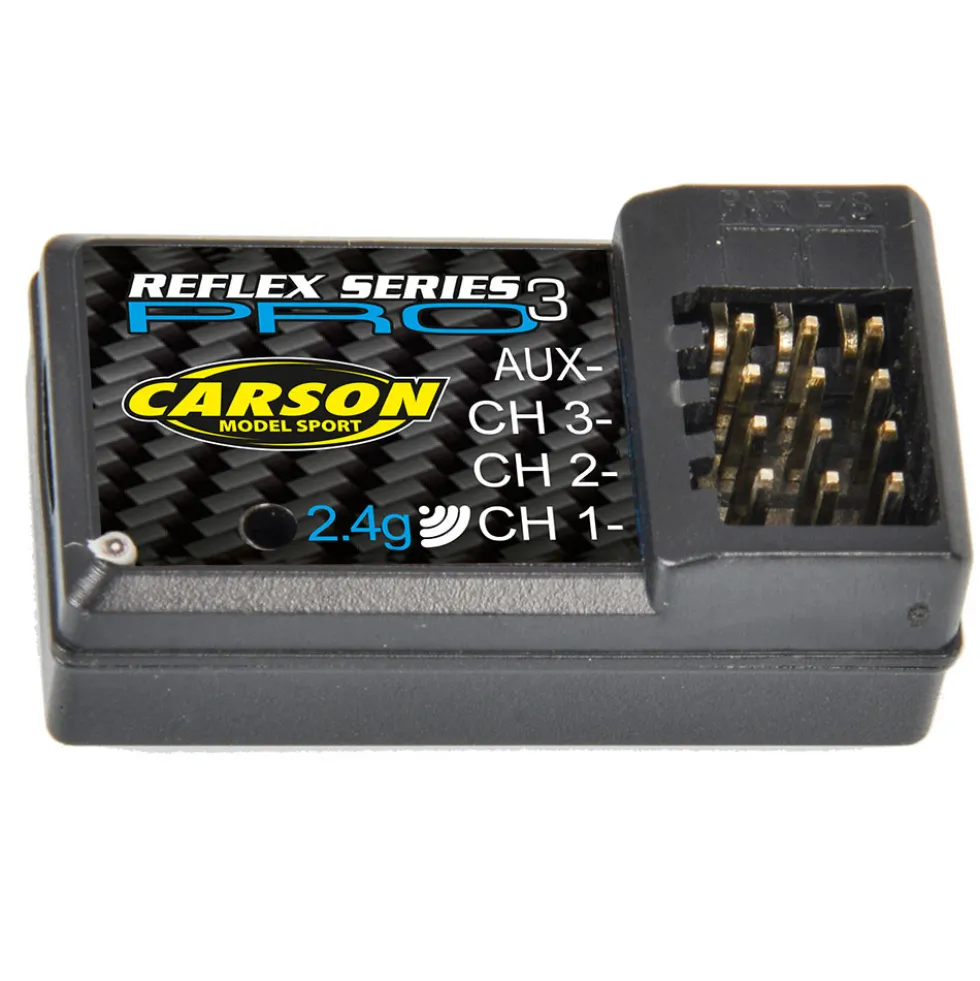 Carson 500501538 Empfänger REFLEX Wheel Pro 3 Nano 2.4G