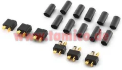 Carson 500906003 Hochstromstecker T-Stecker (3 Paar)