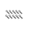 Carson 500908058 Karosserie-Splinte 14mm schwarz (10)
