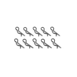 Carson 500908059 Karosserie-Splinte 20mm schwarz (10)