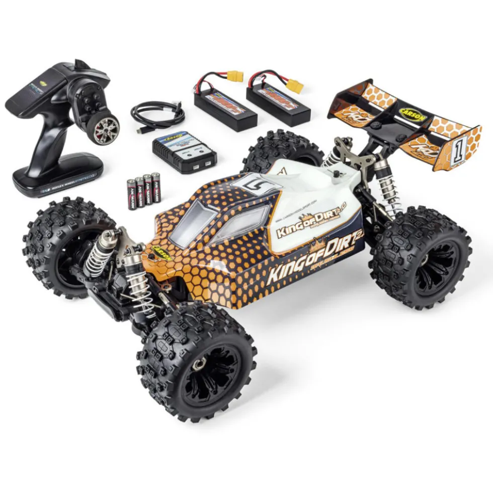 Carson King of Dirt 2.0 100% RTR orange 1:8