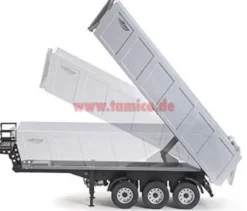 Carson 500907050 Kippsattelauflieger / Muldenkipper (3-Achsen) Bausatz