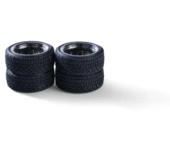 Carson 500900199 Komplettrad Rally Design 3 chrom/schwarz (4)