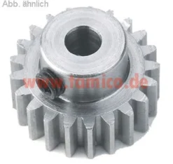 Carson 500013430 Motor-Ritzel 22 Zähne Modul 0,6 (Stahl)