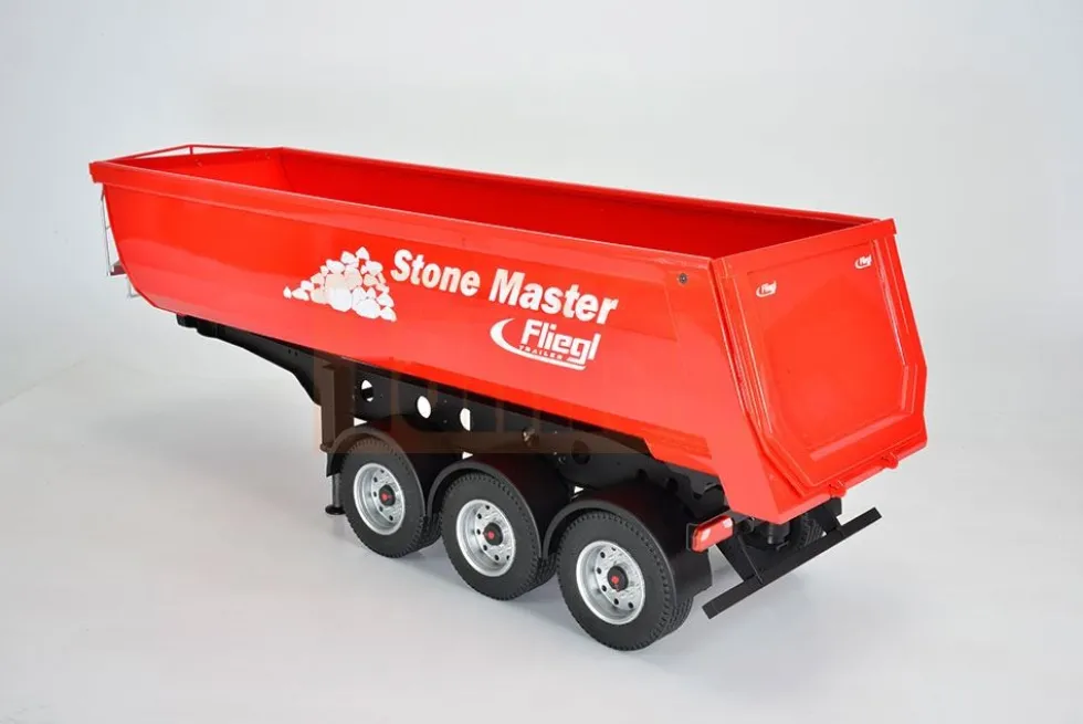 Carson 500907216 Muldenkipper Fliegl Stone Master 1:14 Bausatz