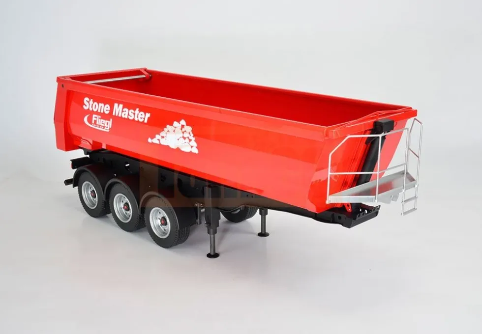 Carson 500907216 Muldenkipper Fliegl Stone Master 1:14 Bausatz