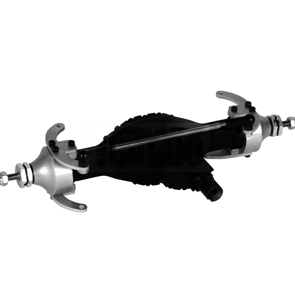 Carson 500907267 1:14 Vorderachse angetrieb./m. sperre