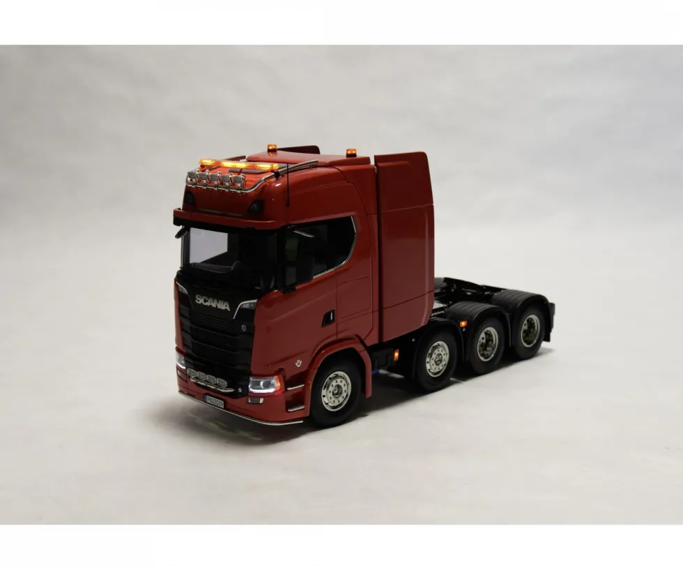 Carson 500907697 Warnbalken/Strobo-Set 1:14 für Scania 770S 8x4/4