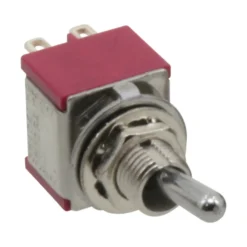 Donau KS502C Kippschalter 2-polig, mit Mittelstellung, beidseitig rastend, ON-OFF-ON