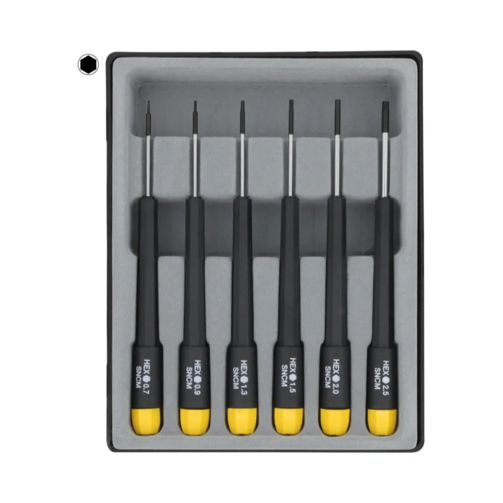 Donau 280-63 Sechskant-Schraubendreher-Set metrisch (6-tlg.)