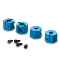 Gmade Alu 12mm Radmitnehmer (10mm dick) blau (4 Stk.)