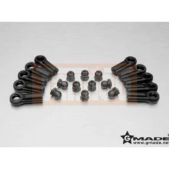 Gmade Kugelkopf 6,8mm mit Kugelpfannen M4 (10 Stk.) für R1 Rock Buggy