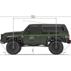 Gmade Military Buffalo TS 1:10 GS02F Bausatz
