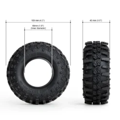 Gmade MT1903 Offroad Reifen 1.9" (2 Stk.)
