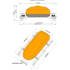 GRC Dachbox weiß 1:10
