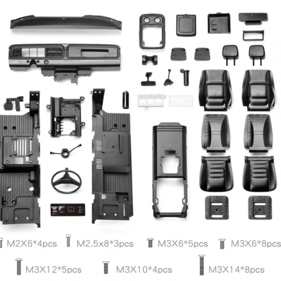 GRC Interior für Traxxas TRX-4 Bronco schwarz