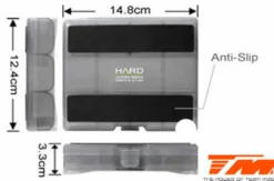 HARD Racing Kunststoffkasten stapelbar 14.8x12.4x3.3cm