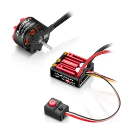 Hobbywing Brushless-Combo WP10BL80-G2 Regler mit QuicRun Outer 3530SL-2200kV Motor